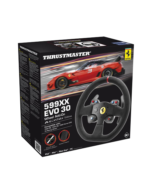 Thrustmaster 599XX EVO 30 Alcantara Edition Wheel Addon 